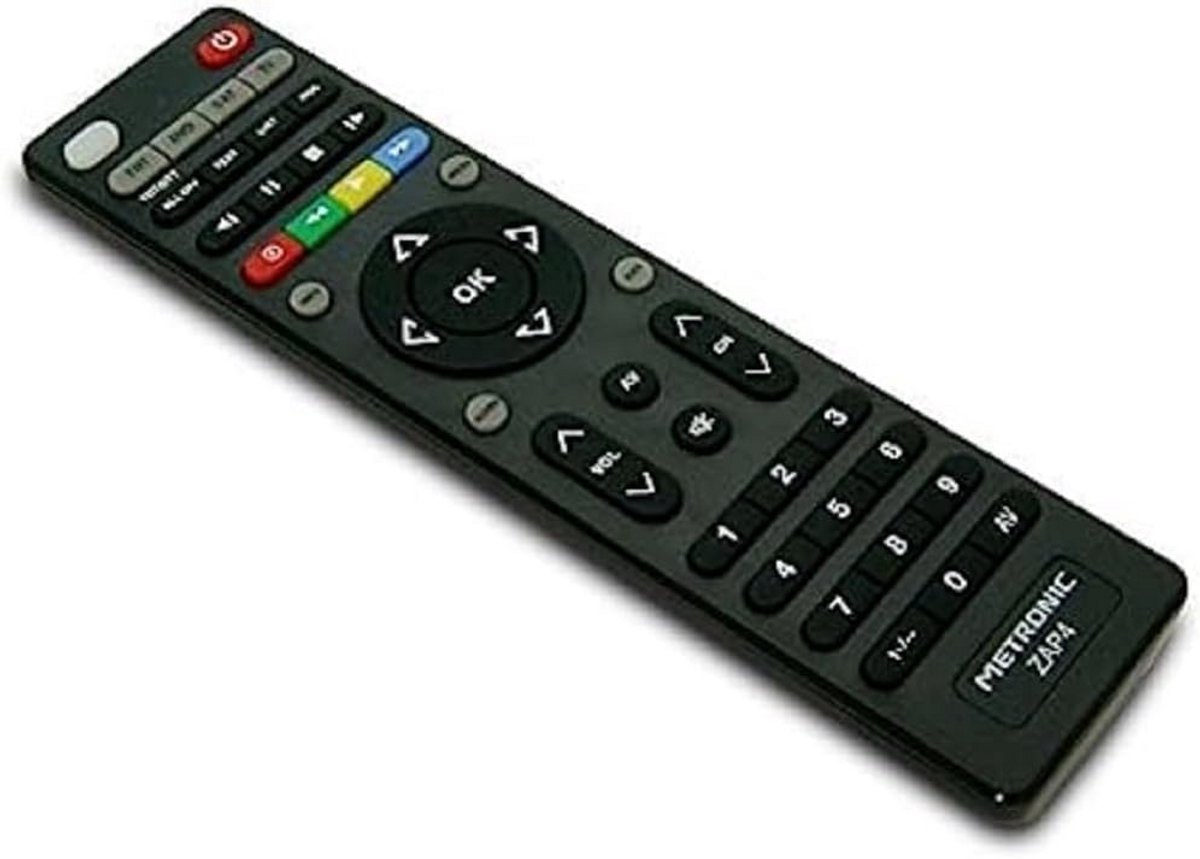 Universele Afstandsbediening voor TV, SAT en DVD - Zwart