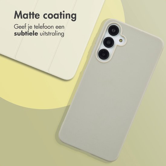 Coque imoshion - Compatible avec Samsung Galaxy A16 (5G) - Coque arrière colorée - Grijs