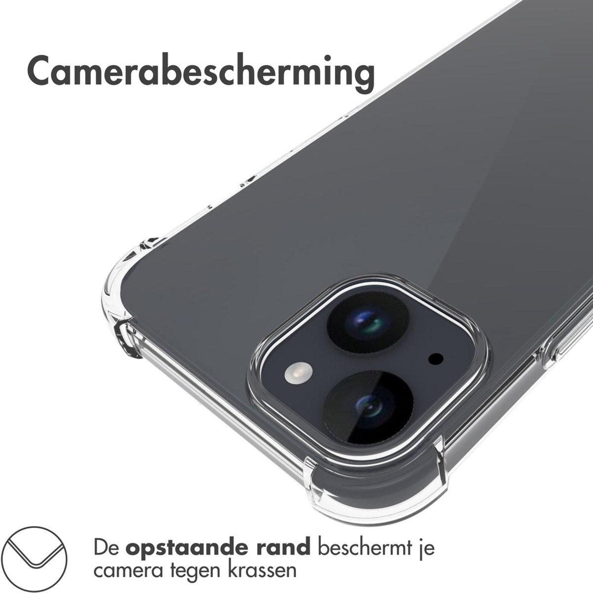 imoshion Hoesje - Geschikt voor Apple iPhone 15 - Shockproof Case - Transparant — cadeau in Cadeau-ideeën - foto 3