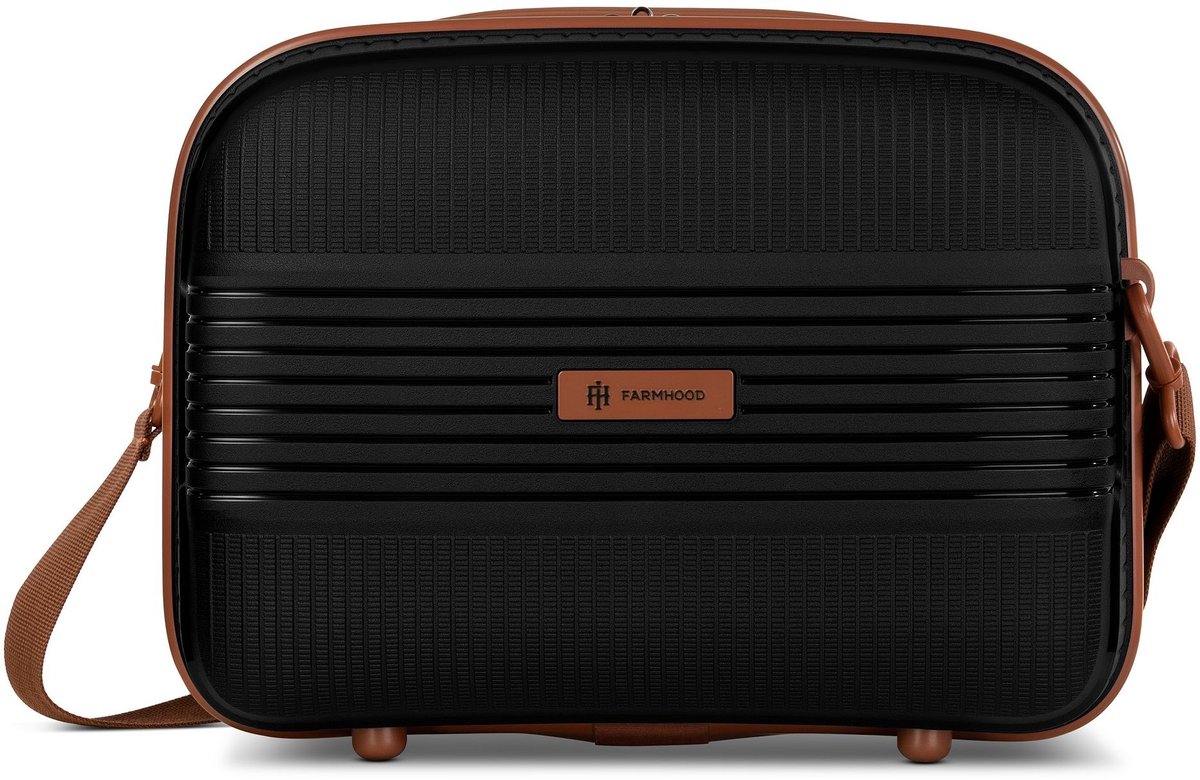 Farmhood Eco Edition 02 Beautycase 34 cm - 12 L - Ritssluiting - black