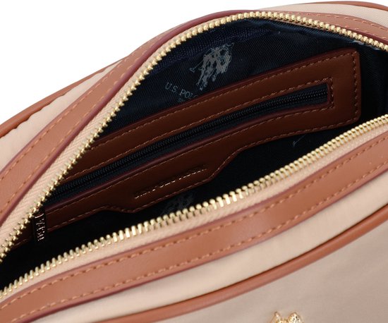 U.S. POLO ASSN. Sac à épaule bandoulière Houston Crossbody Bag Natural Beige