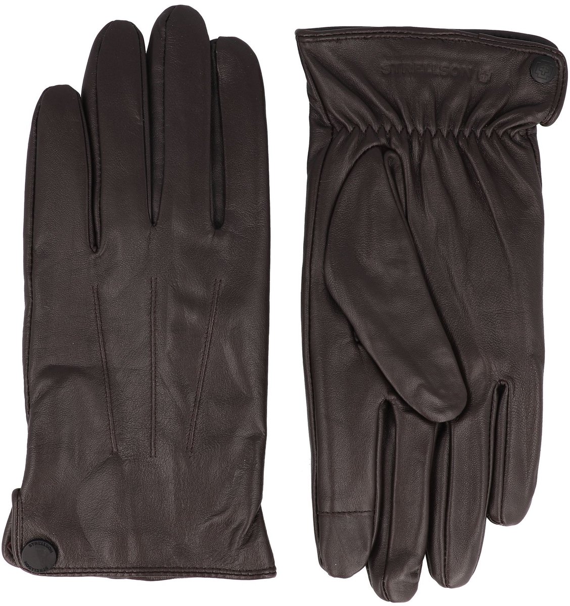 Strellson Handschoenen Leder - Jongens - dbrown