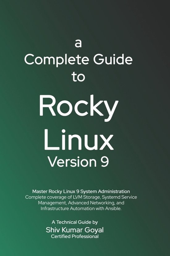 A Complete Guide to Rocky Linux Version 9 - cover