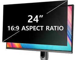 24 Inch Privacyfilter voor Monitor | Antireflectie & Blauwlichtfilter | 16:9 Breedbeeld