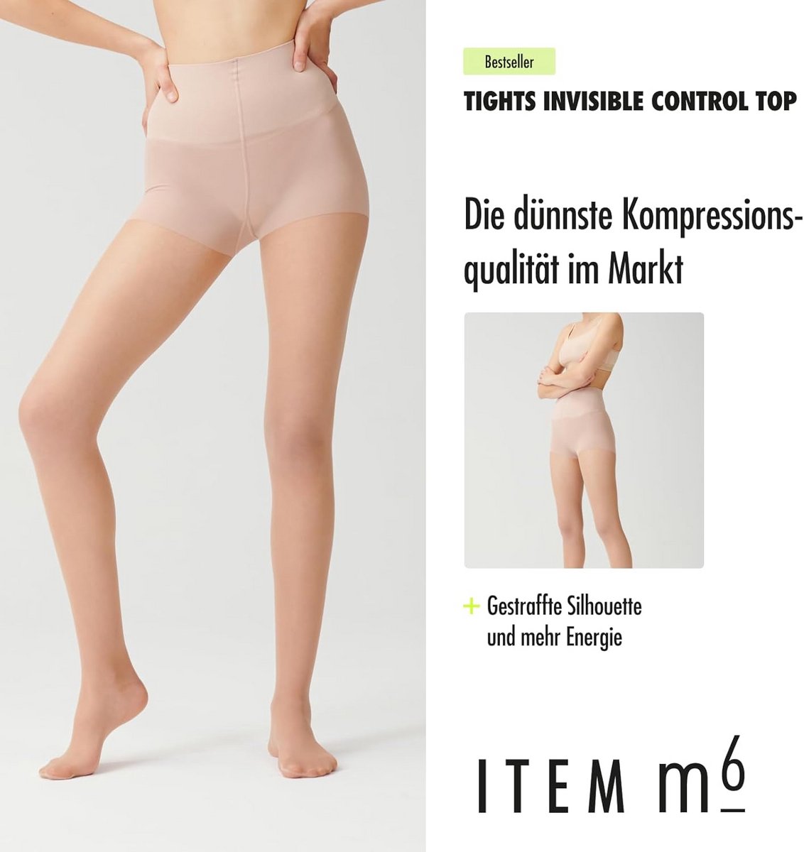 Onzichtbare Shaping Panty met Corrigerend Effect voor Dames - Dunne 15 DEN Look