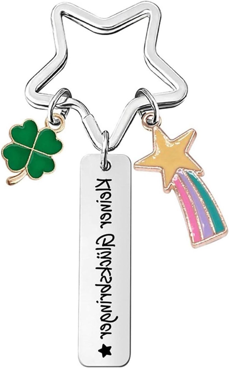 VVGoods - Inspirerende Kleine Geluksbrenger Sleutelhanger voor Afgestudeerden - Mooi Dagcadeau voor Vrouwen