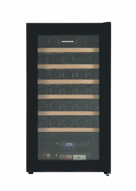 Heinner HRV-A85DRL34 Wijnkoelkast 85L voor 34 Flessen - Heinner - €249,00