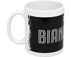 Koffiemok 'Bianconeri' 320 ml - Witte keramiek met clublogo