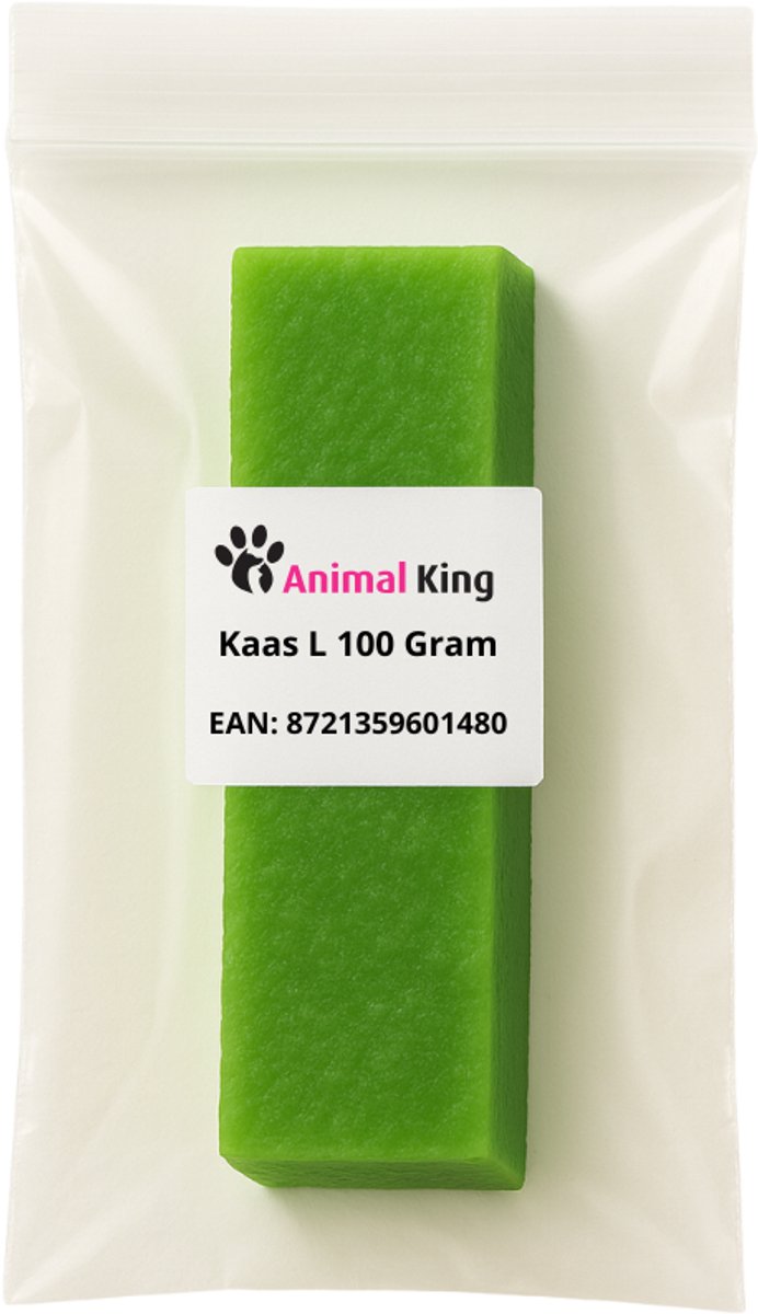 Mint Kaas Hond - De ideale Hondensnack voor Honden - Vermindert Tandplak - Lang Kauwplezier - Stinkt Niet - Animalking Staaf - Bot - Melk Kauwbot - Kauwsnack Vegan - Hypoalergeen - Maat L 100 Gram