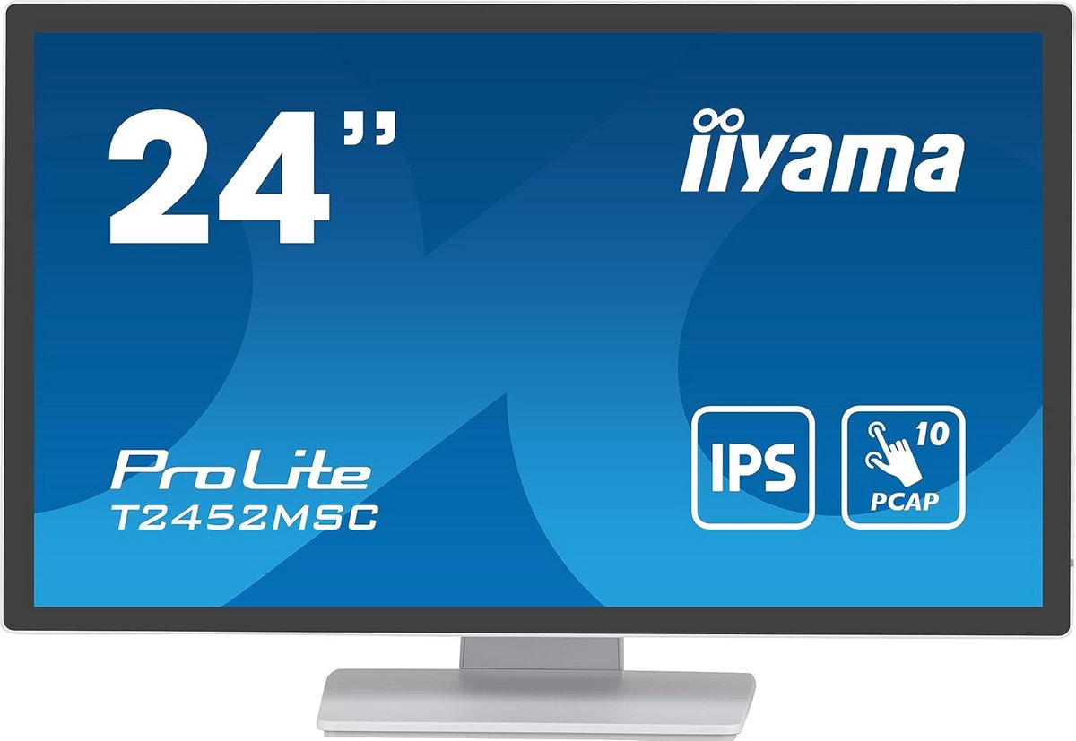 Touchscreen Monitor 24 Inch Full HD IPS met HDMI en DisplayPort