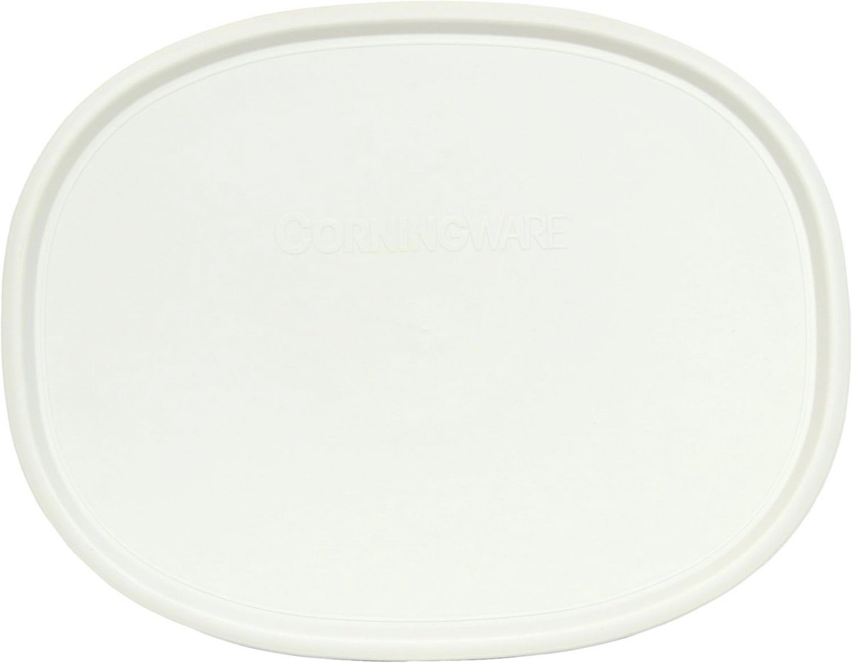 Kunststof Deksel voor Bakservies - 6.4L Laag en 1L - Wit