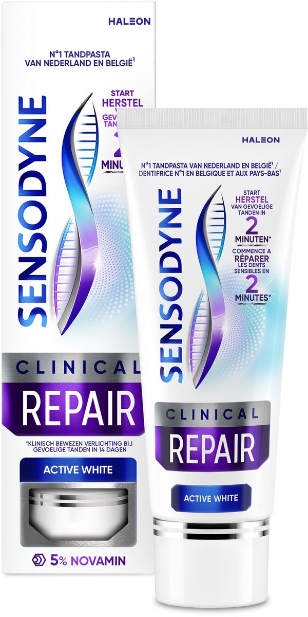 Sensodyne Tandpasta Clinical Repair Active White 75 ml
