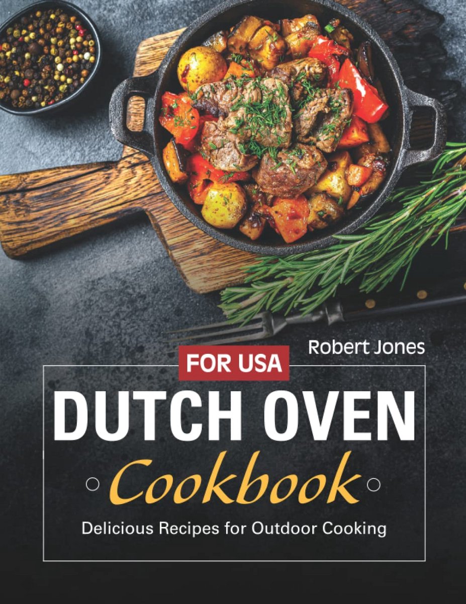Gietijzeren Dutch Oven Kookboek voor Buiten Koken en Kamperen