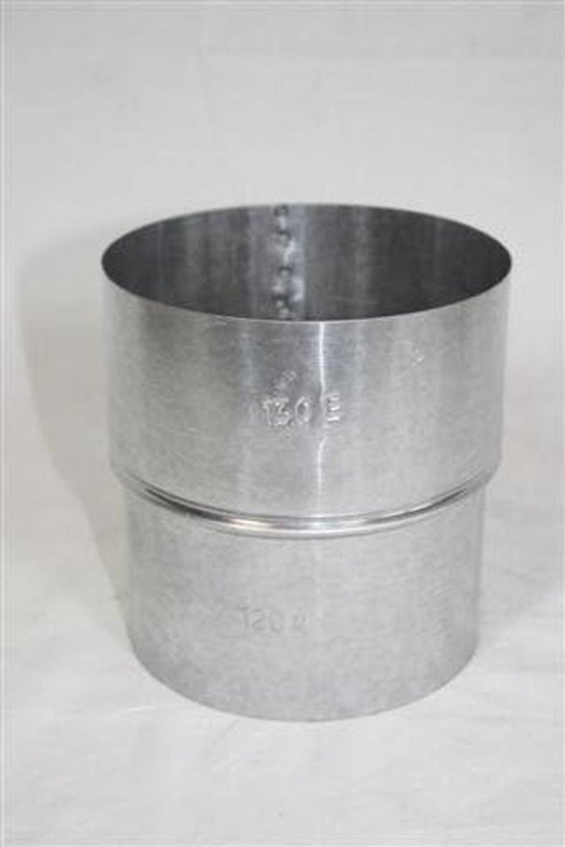 Verlengstuk Rookpijp voor Kachel Ronde Diameters 80-130 mm Dikwandig Staal