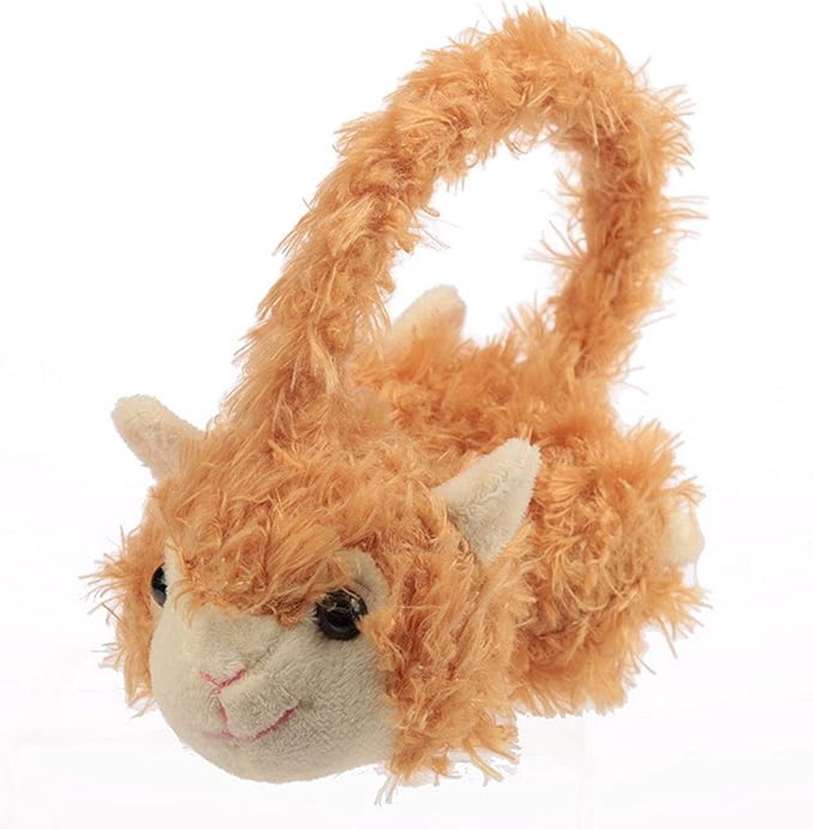 Alpaca oorwarmers oranje - Puckator