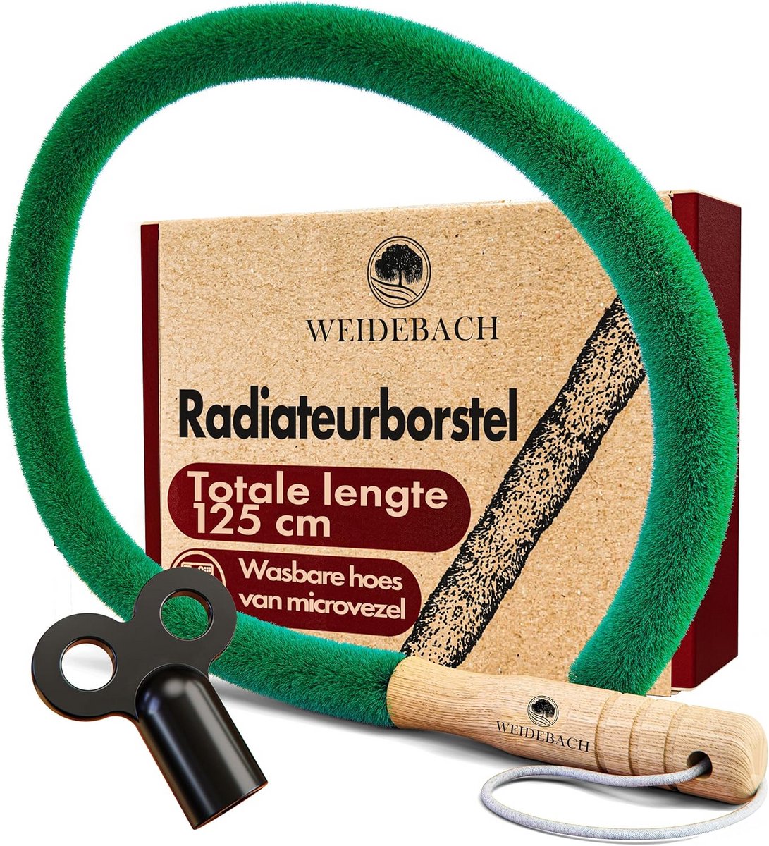 Lange Flexibele Microvezel Radiatorborstel voor Diepe Reiniging