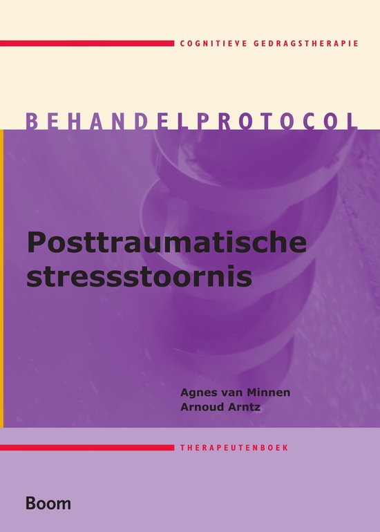 Posttraumatische stresstoornis Therapeutenboek - cover