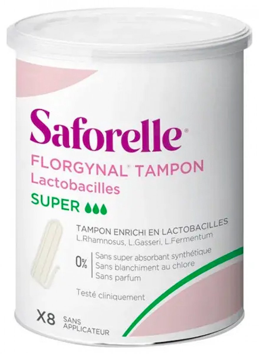 Saforelle Florgynal Zegel 8 Super