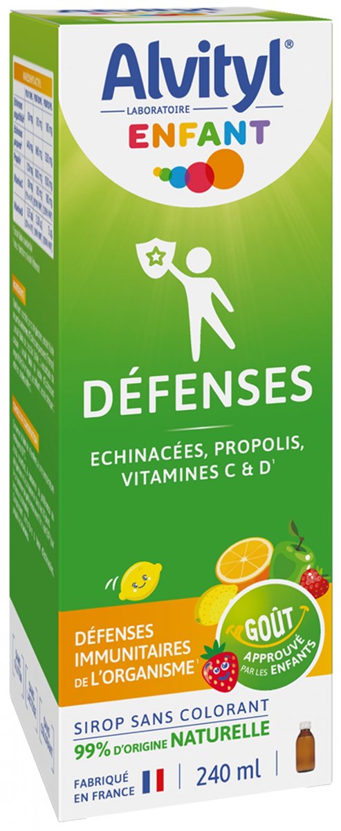 Alvityl Défensesiroop 240 ml