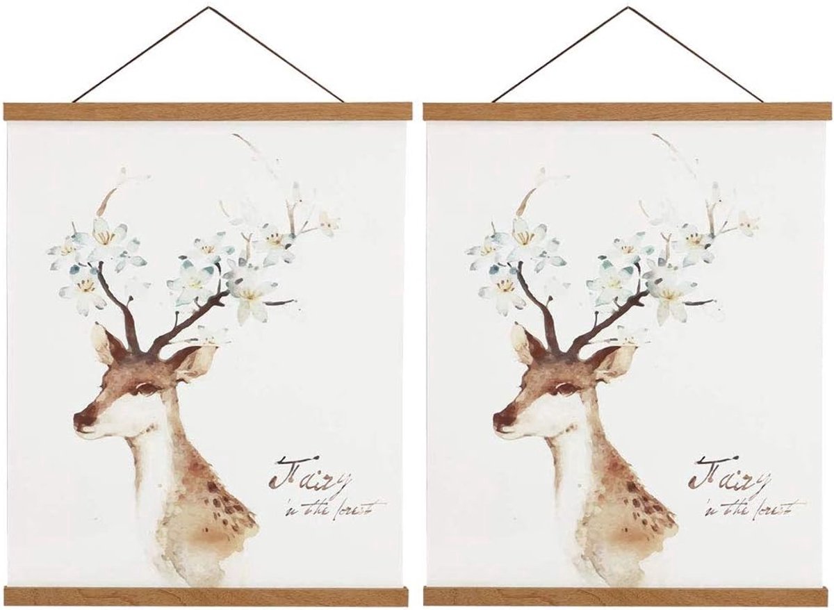Stunq® Houten Magnetische Posterhouder - Multifunctioneel en Stabiel voor Diverse Afmetingen