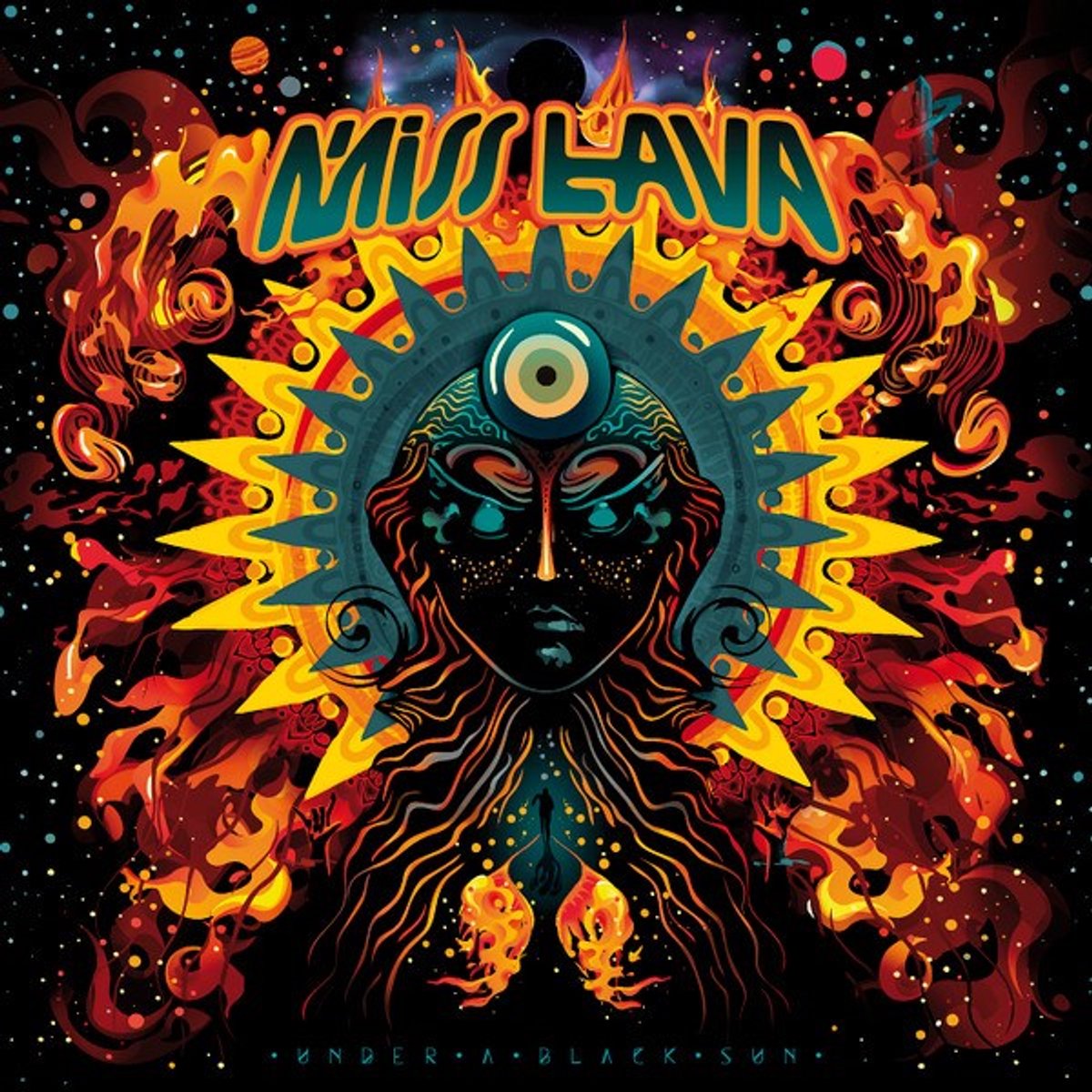 Miss Lava - Under A Black Sun (LP)