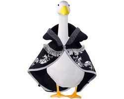 Halloween Outfit Een Verandering Gans, Kleding Een Zwarte Tuingans Grappige Creatieve Decoraties voor Buitenbeelden voor Tuin op het Gazon