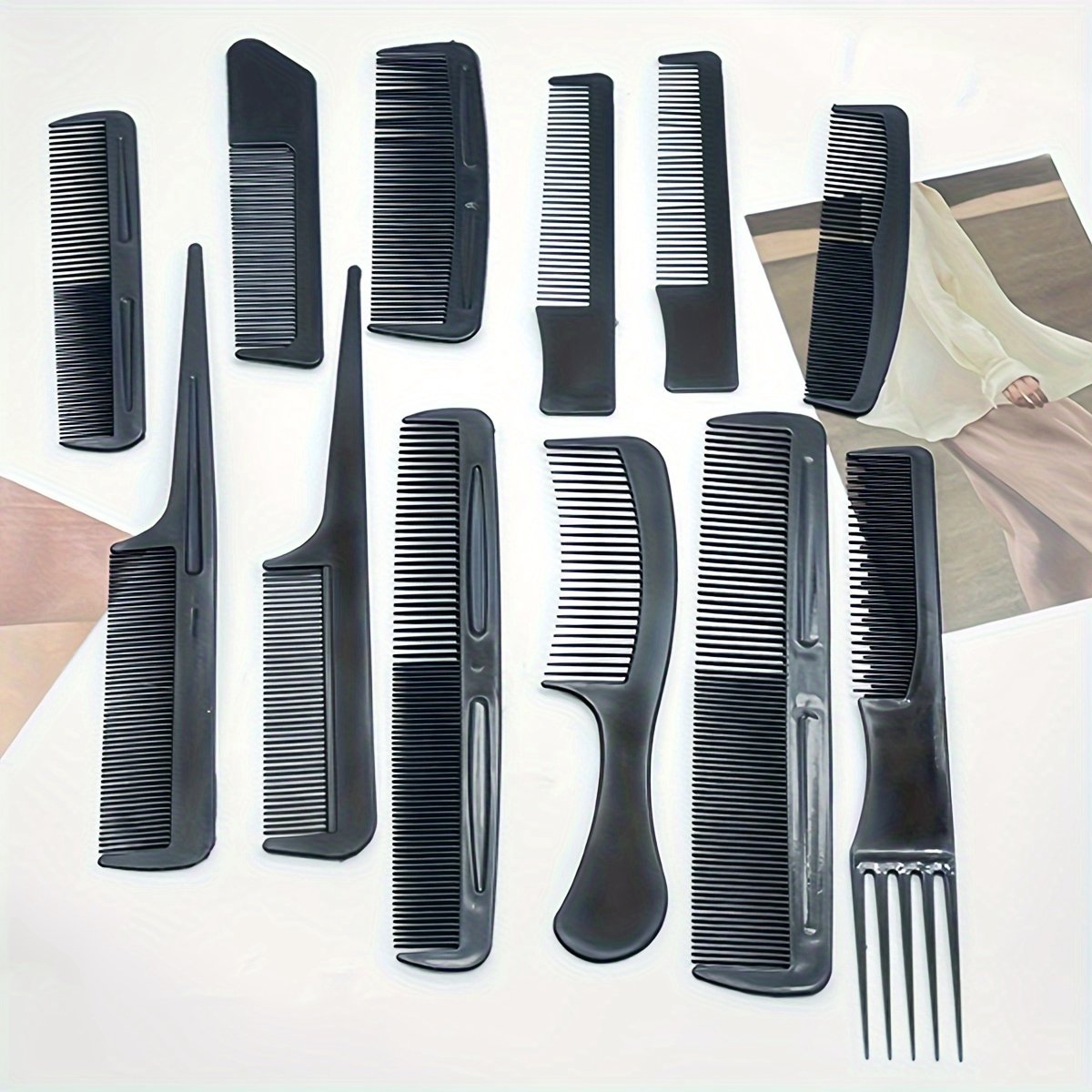 Livé® Haarkamset – 12-delige Professionele Styling Set