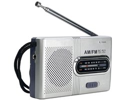 Draagbare radio - noodradio - noodpakket must have - radio op batterijen voor rampen