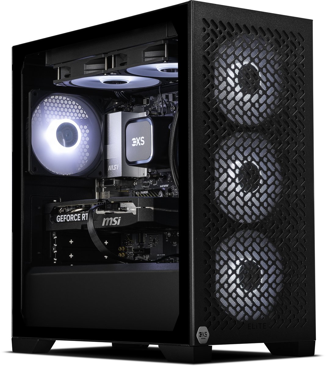 Scan 3XS Systems Elite – Stage 2 Gaming PC – MSI RTX 5060 Ti 8GB – Ryzen 5 8400F – Corsair DDR5 16GB – MSI 1TB SSD – 750w PSU - 1080p Ultra – 1440p High Gaming