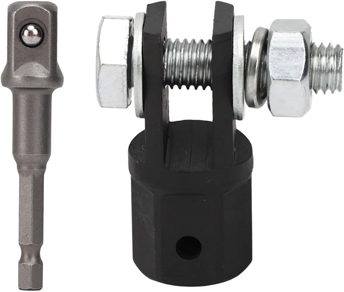 Cosensi - Adapter voor krik, 1/2 inch Booradapter voor Klopboormachines voor Automotive Krik RV Trailer, Handig en Duurzaam met Slijtvaste Eigenschappen.