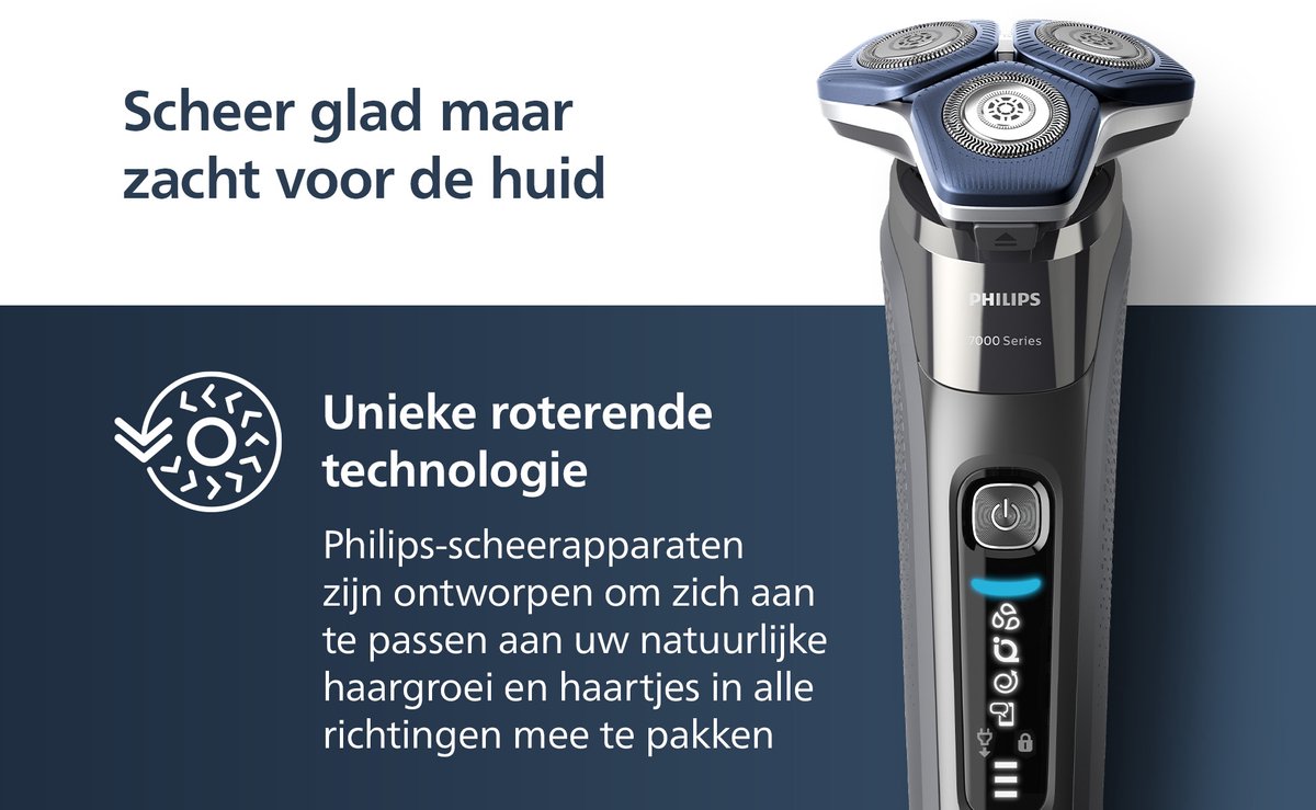 Philips Shaver 7000 Series S7887/63 - Elektrisch - afbeelding 3