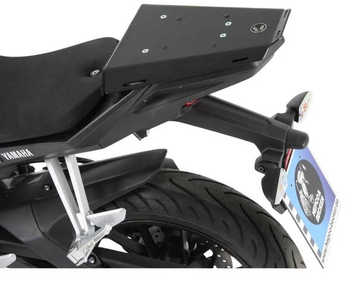 Hepco Becker Sportrack Yamaha Mt 125 Abs 2014 Topkoffer Achtermontage Zilver