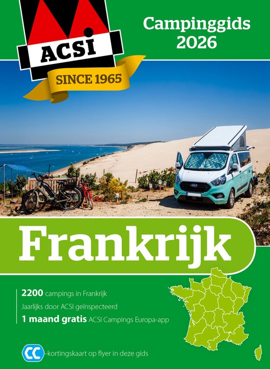 ACSI Campinggids - ACSI Campinggids Frankrijk 2026 - cover