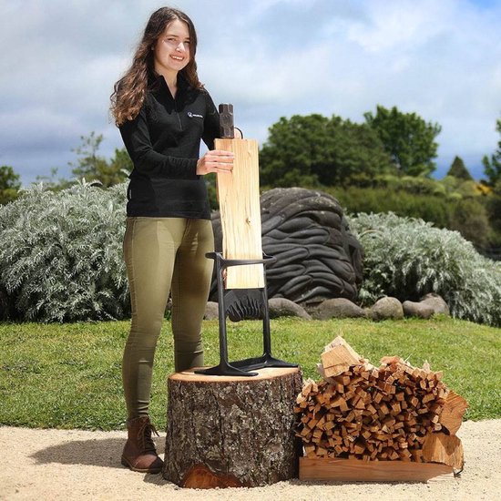 Kindling Cracker King XL Houtklover + Cover - Gietijzer - Zwart van Kindling Cracker — afbeelding 5