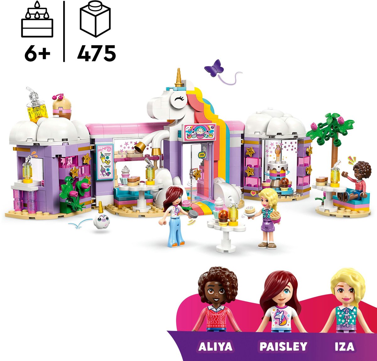 LEGO Friends eenhoorn café speelset - magisch bouwspeelgoed - 42684 – foto 4