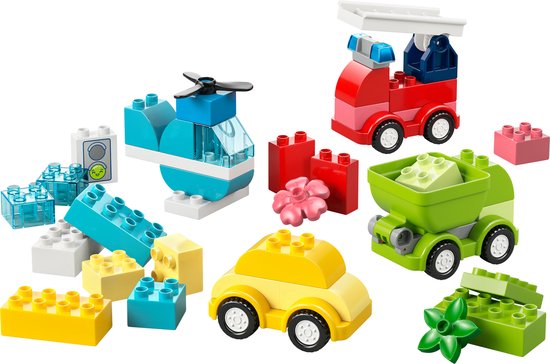LEGO DUPLO - Creatieve Voertuigen Educatief Speelgoed voor Peuters vanaf 2 Jaar - 10474