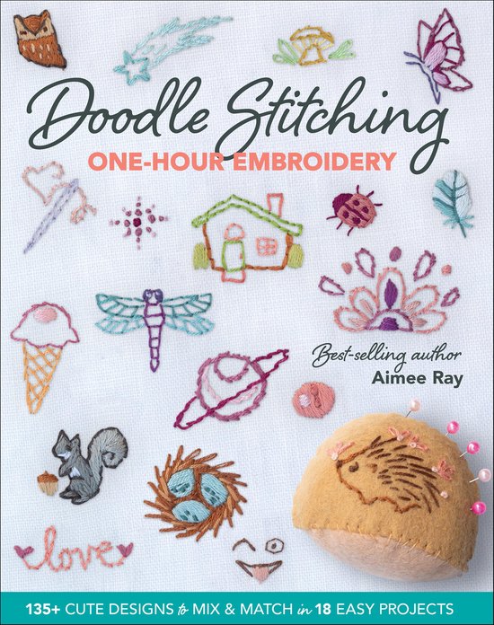 Doodle Stitching One-Hour Embroidery - cover
