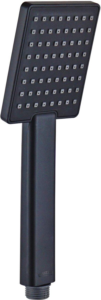 Luzzo® Handdouche Square met waterbespaarder 40% - Zwart