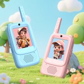 MOZC Talkie Walkie Enfant Caméra Vidéo Rechargeables, 2pcs Cadeau Fille 3 4 5 6 7 8 Ans TTalkie Walkie Video Jouet Fille 3-12 Ans, Portée 200m, Anniversaire Camping Randonnée Aventure Cadeaux Enfant MOZC Talkie Walkie Enfant Caméra Vidéo Rechargeables, 2pcs Cadeau Fille 3 4 5 6 7 8 Ans TTalkie Walkie Video Jouet Fille 3-12 Ans, Portée 200m, Anniversaire Camping Randonnée Aventure Cadeaux Enfant
