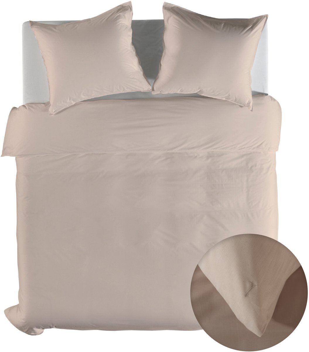 Yellow Dekbedovertrek Katoen Suite Casablanca - Dollar Sand - 260x200/220 cm - 100% Katoen - Lits-Jumeaux XL