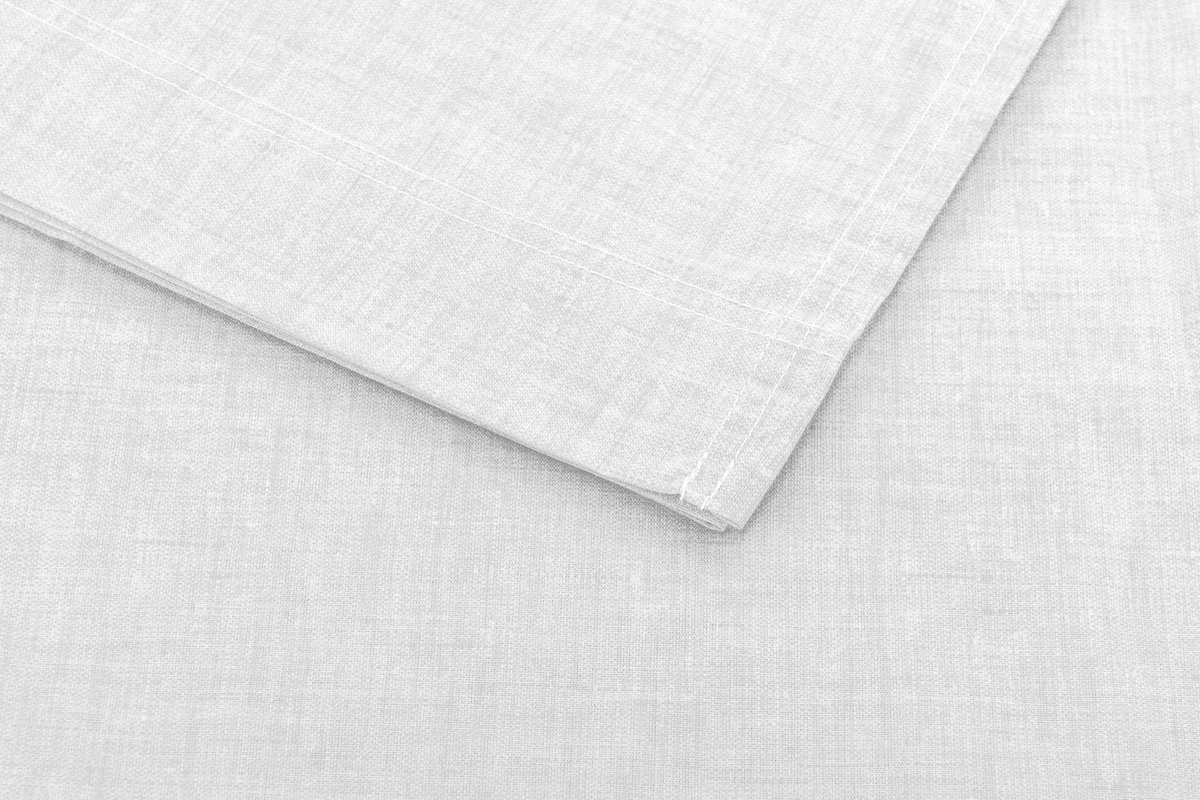 Zohome Zo Home Lino Laken Katoen Linnen Look - dove grey grijs