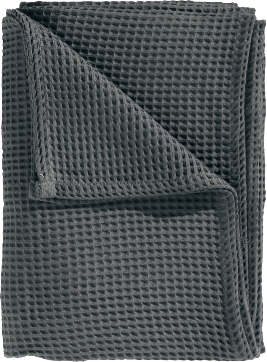 Heckettlane Bed Sprei Wafel - Bedsprei Tweepersoons - Wafeldeken - 240x260 cm - Grijs