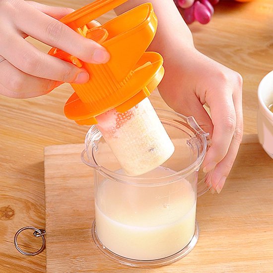 Countertop Hand Juicer, Draagbare handmatige Fruit Squeezer, Veelzijdige sapmaker voor groenten, Sap Squeezer, Citroensapper, Lime Squeezer en handmatige Juicer Press Metal Hand Juicer Press van Merkloos — afbeelding 3