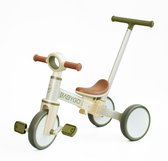 BabyGo® 3-in-1 Driewieler & Loopfiets - Meegroeifiets met Duwstang & Pedalen - Verstelbare Kinderfiets 1 tot 5 Jaar - Origineel Cadeau Kind