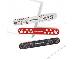 Tweezerman Mickey Mouse & Minnie Mouse Ear Esistable Nail File Set – 3-Delige Nagelvijlenset voor Gladde & Perfecte Nagels – Ideaal voor Thuis en Onderweg – Must-Have voor Verzorgde Handen – Cadeautip voor Beauty Lovers