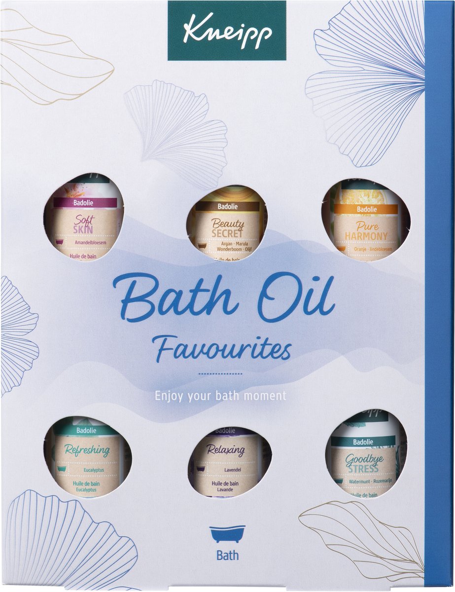 Kneipp Geschenkset Badolie - Giftset - Cadeau - Inhoud 6 x 20 ml — cadeau in Verzorging - foto 3