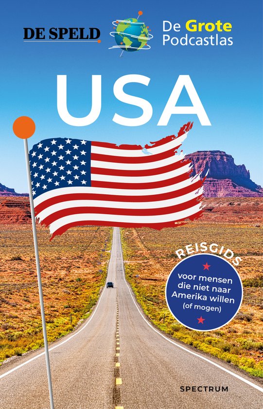 USA: de reisgids van De Speld & De Grote Podcastlas - cover