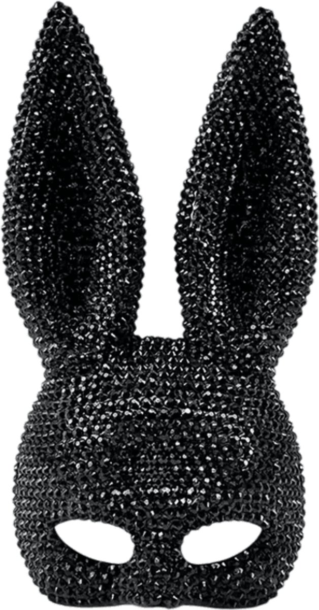 Bunny masker - sexy masker - glinsterende stenen - luxe masker - verleiding