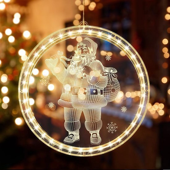 Kerst raamverlichting Kerstboom nu verkrijgbaar bij