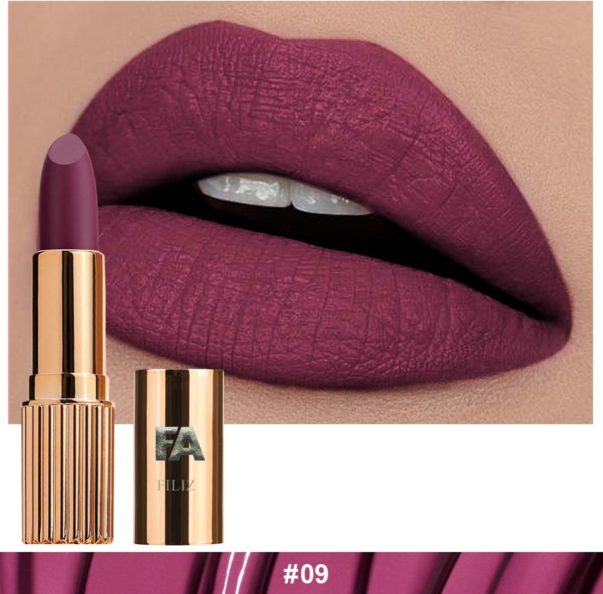 FILIZ LIPSTICK AUBERGINE PLUM